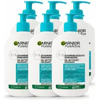 Garnier 6 x - Pure Active - Gezichtsreiniger - Hydraterend - 250 ml - Voordeelverpakking - 6 stuks