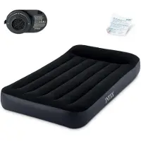 Intex 64146ND Opblaasbaar matras met ingebouwde elektrische pomp 191 x 99 x 25 cm
