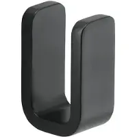 Gedy Outline - Haak, mat zwart 322614