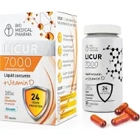 Biogo Licur 7000 curcumine NovaSOL met vitamine D3, 30 vloeibare capsules