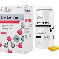 Biogo Berberine HCl, 500 mg extract met 98 % standaardisatie, 60 vegan capsules