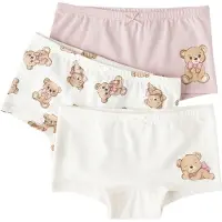 Cool Club Onderbroek bruin / pink / wit