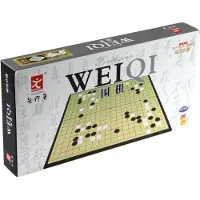 HOT Games Go Spel - Reis magnetisch - 19 x 19 lijnen - Klap-cassette 37 x 37 cm