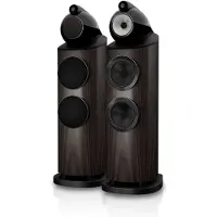 Bowers & Wilkins 803 D5 vloerstaande luidspreker donker walnoot