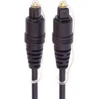 OEM Optisch audiokabel Toslink, 5 meter, Toslink-connector naar Toslink-connector, digitaal