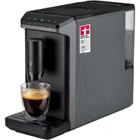 Tchibo volautomatische koffiemachine Esperto mini, grijs, slechts 16 cm breed. Bereidt espresso, caffè crema en caffè XL. Inclusief een waterreservoir van 1,1 liter en is eenvoudig te reinigen