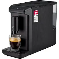 Tchibo volautomatische koffiemachine Esperto mini, zwart, slechts 16 cm breed. Bereidt espresso, caffè crema en caffè XL. Inclusief een waterreservoir van 1,1 liter en is eenvoudig te reinigen