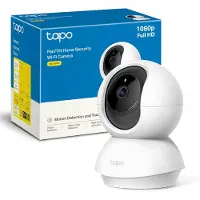 TP-LINK Tapo C200C van : Binnencamera met 360° beeld, 1080P resolutie, nachtzicht, bewegingsdetectie, tweewegs audio, compatibel met Alexa en Google Assistant, geschikt voor baby's/huisdieren