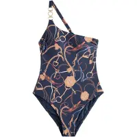 Next Badpak beige / navy / lichtblauw / bruin