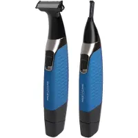 Clatronic Body Hair Trimmer, 2-in-1 trimmer en styler, geschikt voor gebruik in natte en droge toestand, baardtrimmer voor heren, inclusief 5 opzetkammen, model PC-BHT 3074