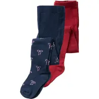 Name it MINI gebreide katoenen maillots met print - donkerblauw/rood (set van 2) - maat 110/116