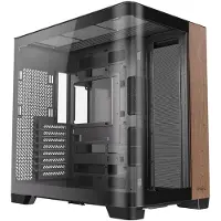 Antec 0-761345-10158-5 Geh Full C8 CURVE WOOD E-ATX/ATX/M-ATX/ITX o.N. BK retail
