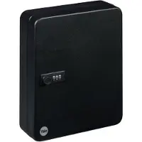 Yale key cabinet for 20 keys. combination lock. wall mounting