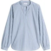 Marc O'Polo Blouse smoky blue / lichtblauw / wit