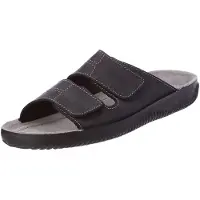 Beck heren slippers, zwart, maat 43 EU