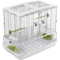 Vision Hari M01 Vogelkooi, wit, één maat