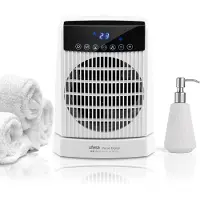 Ufesa Persei – Digitale badkamerverwarmer van 2000 watt met IP21-bescherming, met 3 warmte-/koelstanden