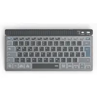 Hama 00173067 WK-700 Tastatur kabellos grau