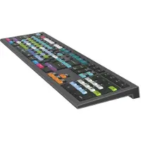 Logickeyboard Avid Media Composer Astra 2 DE Mac (NL, Bedraad), Toetsenbord, Grijs