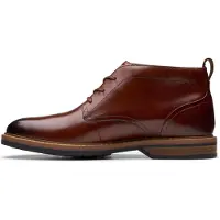 Clarks Aldwin Lace, herenmodel, cola-kleur, suède, maat 10
