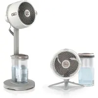 Shark FlexBreeze Pro Mist Binnen- en Buitenventilator met Vernevelingssysteem in Wit | FA300WHEU | van SharkNinja