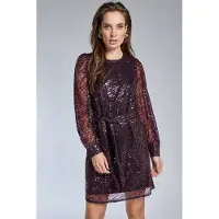 Freebird Dames Jurken Dimphey - Zwart - Maat S