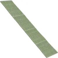 Springos Zitmat | Opvouwbaar Zitmatje | Zitkussen | 182 x 60 x 1 cm | Groen