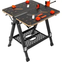 Markenlos verstelbare werkbank, hoogte 60-92 cm - draagvermogen 454 kg