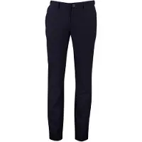 Alberto slim fit stretch pantalon navy