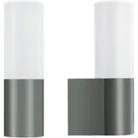 Steinel LED-wandlamp buiten L 605, zwart, Aluminium, Modern, LED wandlamp buiten