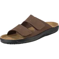 Beck heren slippers, bruin, maat 43 EU