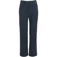Regatta - Kids Unisex Softshell Trousers - Trekkingbroek 13 Years, blauw