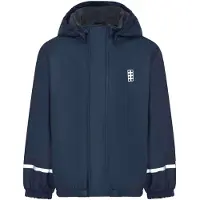 Lego Wear Regenjacke m. Fleece - LWJipe - Navy - - 7 Jahre (122) - Regenjacken