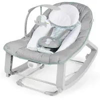 Ingenuity Keep Cozy 3-in-1 Baby Rocker - Weaver - 3 Positions: Arch with Removable Plush Toys. 0 to 30 Months