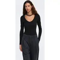 ONLY Onlriley Blouse Dames Zwart S