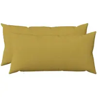 vidaXL Kussensloop 2 st HEERLEN Lichtgroen 40 x 70 cm Stof