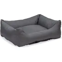 Karlie hondenbed Charly, donkergrijs, afmetingen: 95 x 80 x 25 cm