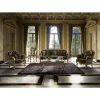 AEA Sofa Couch Textil Polster Sitz 3+1+1 Sitzer Garnitur Design Couchen Sofas