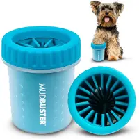 Dexas Hondenpootreiniger MudBuster S, blauw