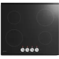 Klarstein Kochheld inductiekookplaat - 4-pits elektrische inductiekookplaat, 7200W boost, draaiknopbediening, matglas, oververhittingsbeveiliging, restwarmte-indicator, 60 cm kookplaat