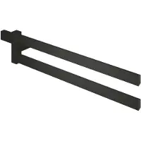 GROHE Selection Cube - Handdoekhouder, lengte 40 cm, mat zwart 407682430