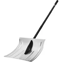 OEM VEVOR sneeuwschuivel, 400 mm brede sneeuwschuiver van aluminiumlegering, sneeuwschuiver, sneeuwschop, lichtgewicht sneeuwruimgereedschap, afneembaar, geschikt voor tuin, auto, camping