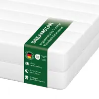 TB Furniture GmbH Ergonomische 7-zone matras van koudschuim | 160 x 200 cm | 12 cm | H2 & H3 | DREAMSTAR Simple Flex
