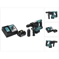 Makita DHR 243 RT1 accuboormachine 18 V SDS plus Brushless + 1x accu 5,0 Ah + oplader