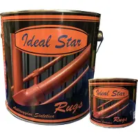 Cardinale Synthetische antiroestverf, "rugs" merk, Ideal Star, 2,5 liter - grijs