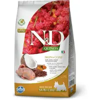 Farmina N&D Quinoa Serie Huid- en Vachtverzorging Volwassen Kleine Hondenvoer (Kwartelvlees) 2,5 kg