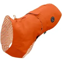 Hunter Pet regenjas voor honden, model Milford, maat: 55 cm, kleur: oranje