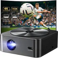 Ultimea Apollo P40 Projector HDR10 1080p 700 ANSI Lumen WiFi Bluetooth 4K Nieuw, Autofocus