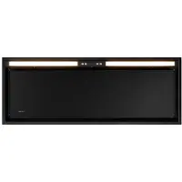 NOVY Canopy Crystal Black Glass 26082