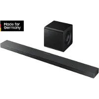 Samsung Q-Serie HW-QS710GF 3.1.2 Soundbar Zwart Bluetooth, Dolby Atmos, Incl. draadloze subwoofer, Wandbevestiging, WiFi